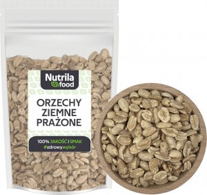 Nutrilla Orzechy ziemne prażone niesolone 1kg 1