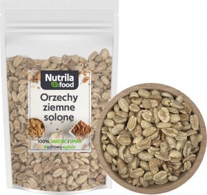 Nutrilla Orzechy ziemne prażone solone 1kg 1