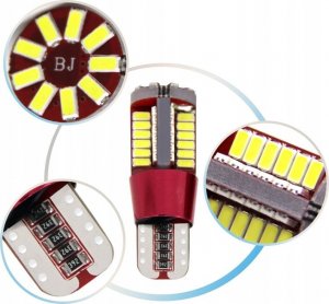 SKLEPLEDY ŻARÓWKA LED W5W T10 POSTOJÓWKI 57 LED CANBUS 360 11