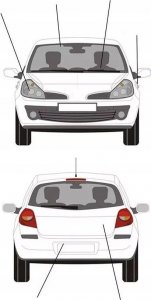 SKLEPLEDY ŻARÓWKA LED W5W T10 POSTOJÓWKI 57 LED CANBUS 360 9