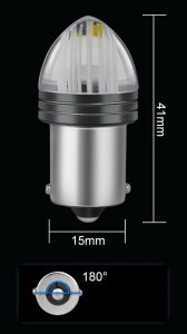 SKLEPLEDY ŻARÓWKA P21W LED XSTORM WSTECZNEGO COFANIA MOCNE 3