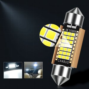 SKLEPLEDY ŻARÓWKA RURKA LED 39MM C3W C5W XSTORM 24SMD CANBUS 6