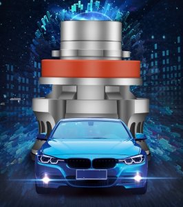 SKLEPLEDY ŻARÓWKI LED H7 PRZECIWMGIELNE 22000LM 120W 12V 24V 6