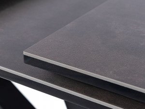 Signal Stół do jadalni SALVADORE CERAMIC II 120(180)x80 szary/czarny mat 2