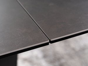 Signal Stół do jadalni SALVADORE CERAMIC II 120(180)x80 szary/czarny mat 4