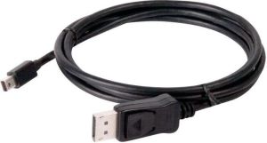 Kabel Club 3D DisplayPort Mini - DisplayPort 2m czarny (CAC-1115) 3