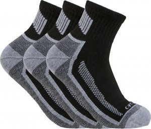 Carhartt Skarpety Carhartt Force Midweight Quarter 3 Black 1