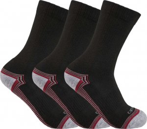 Carhartt Skarpety Carhartt Force Midweight Crew 3x Black 2