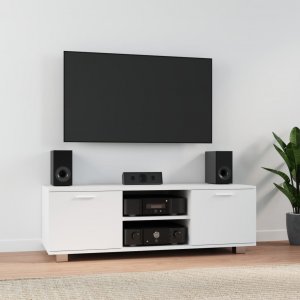 vidaXL vidaXL Szafka pod TV, biały, 120x40,5x35 cm, materiał drewnopochodny 1