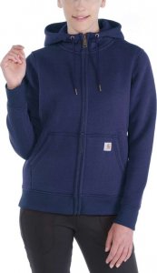 Carhartt Bluza Carhartt Clarksburg Full Zip Hoodie Navy 4