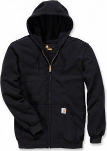 Carhartt Bluza Midweight Hooded ZIP Black 1