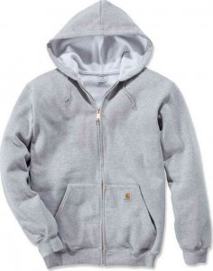 Carhartt Bluza Zip Hooded szara, rozmiar L 1