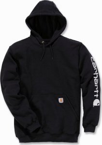 Carhartt Bluza Carhartt Midweight Signature Logo Black 3
