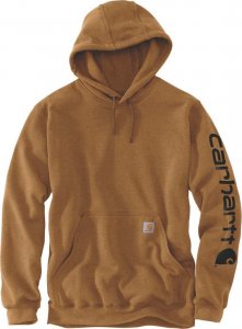 Carhartt Bluza Carhartt Midweight Signature Sleeve Brown 1