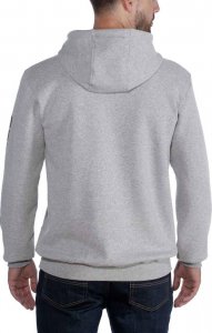 Carhartt Bluza Carhartt Midweight Signature Logo Grey 1