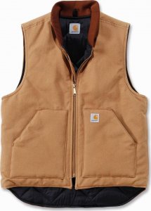 Carhartt Kamizelka Carhartt Arctic Vest BROWN 1