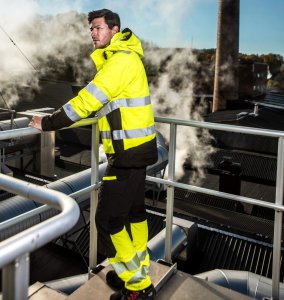 Projob Kurtka Odblaskowa ProJob 6446 3in1 Yellow/Navy 11