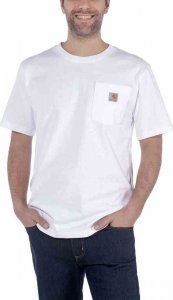 Carhartt Koszulka Carhartt Workwear Pocket S/S White 2