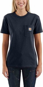 Carhartt Koszulka Carhartt WK87 Workwear Pocket S/S Navy 3