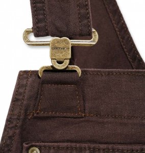 Carhartt Ogrodniczki Crawford Double Front Brown 4