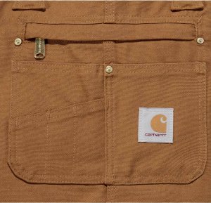 Carhartt Ogrodniczki Carhartt Bib Overall Brown 5