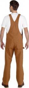 Carhartt Ogrodniczki Carhartt Bib Overall Brown 3