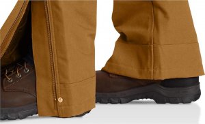 Carhartt Ocieplane Ogrodniczki Carhartt Firm Duck Brown 5