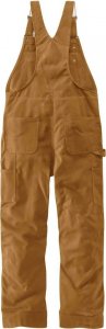 Carhartt Ocieplane Ogrodniczki Carhartt Firm Duck Brown 7