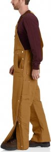 Carhartt Ocieplane Ogrodniczki Carhartt Firm Duck Brown 3