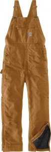 Carhartt Ocieplane Ogrodniczki Carhartt Firm Duck Brown 6