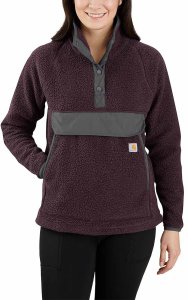 Carhartt Polar Carhartt Fleece Pullover Blackberry Heather 1