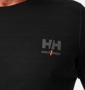 Helly Hansen Koszulka termo Helly Hansen Lifa Merino Black 3