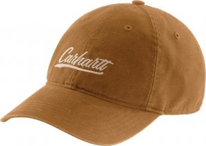Carhartt Czapka Carhartt Canvas Script Graphic Brown 1