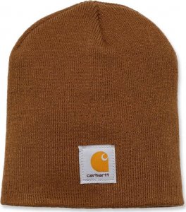 Carhartt Czapka Carhartt Acrylic Knit Hat Brown 1
