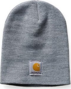 Carhartt Czapka Carhartt Acrylic Knit Hat Heater Grey 2