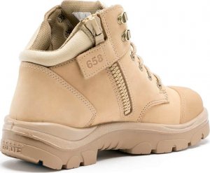 Steel Blue Buty Parkes Zip Scuff S3 Sand r. 43 5