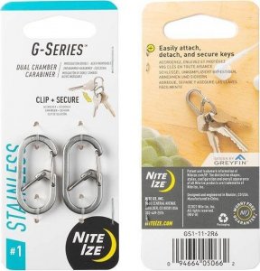 NiteIze Karabinek Nite Ize G-Series Dual Chamber Carab. 1 2
