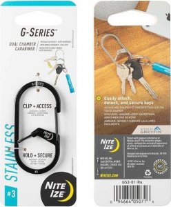 Nite-Ize Karabinek Nite Ize G-Series Dual Chamber Carab. #3 2