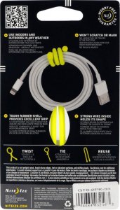 Nite-Ize Elastyczna Opaska Nite Ize Gear Tie 6" 2P Yellow 3
