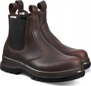 Carhartt Buty Carhartt Carter Chelsea Boot S3 Dark Brown 3