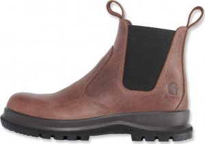 Carhartt Buty Carhartt Carter Chelsea Boot S3 Dark Brown 3