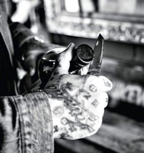 Gerber Nóż Gerber Straightlace Blue BLUE 4