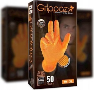 Grippaz Rękawiczki Nitrylowe Grippaz 246 Black 50 sztuk BL 2