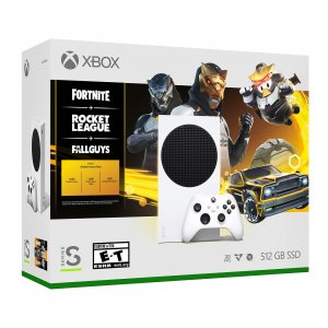 Microsoft Xbox Series S + dodatki do gier Fortnite + Rocket League + Fall Guys (RRS-00080) 2