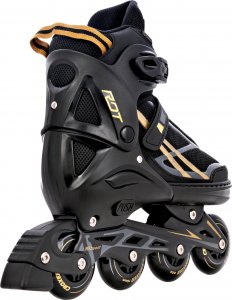 Rolki Croxer Radiant rekreacyjne regulowane czarne r. 42-45 3