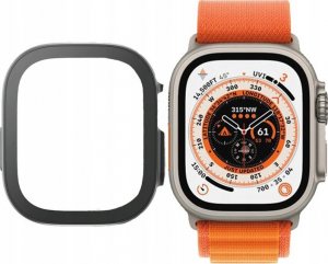 PanzerGlass PanzerGlass Full Body - szkło antybakteryjne full body do Apple Watch Ultra 49mm czarna ramka 1