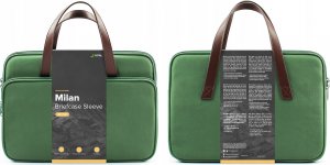 Torba Jcpal Milan Briefcase Sleeve - torba do MacBook 13/14" oliwkowa 3