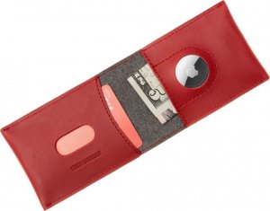 Fixed FIXED Mini Smart Wallet for AirTag - portfel z miejscem na AirTag czerwony 3