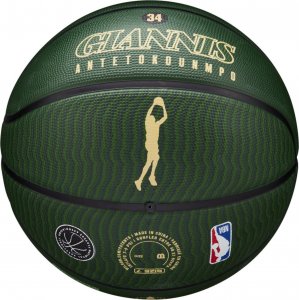 Wilson Wilson NBA Player Icon Giannis Antetokounmpo Outdoor Ball WZ4006201XB Zielone 7 2