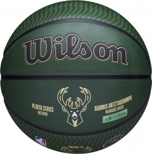 Wilson Wilson NBA Player Icon Giannis Antetokounmpo Outdoor Ball WZ4006201XB Zielone 7 3